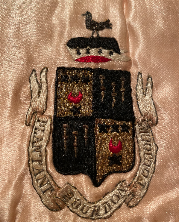 Blason d'une union entre deux braches Bourdillon