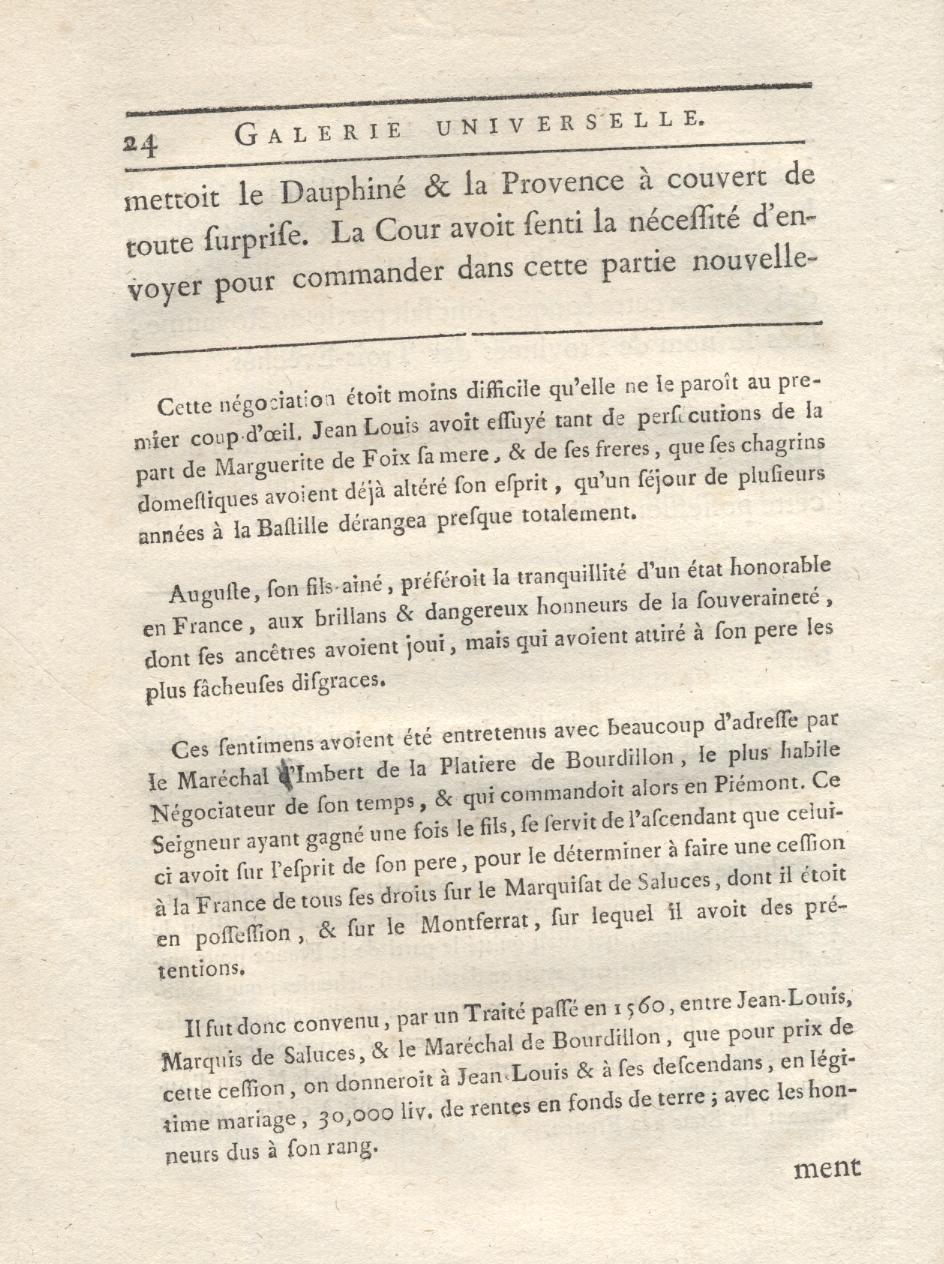 Marchal de Bourdillon Galerie universelle